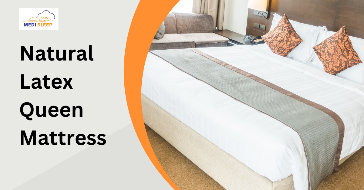 Natural Latex Queen Mattress Medisleep Mattresses